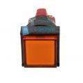 DECA D16LAS1-1ab Switch 2 positions lamp ORANGE PUSH SQUARE