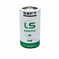 SAFT LS 26500 Battery C 3.6V Lithium Thionyle Chloride, 3.6V 7.7Ah