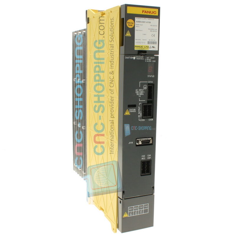 FANUC Alpha power supply module PSM : Ge Fanuc A06B-. - Cnc-shopp