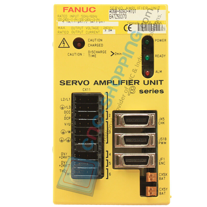 Fanuc Beta Servo Unit (A06B-6093) Sales, Exchange, Repair